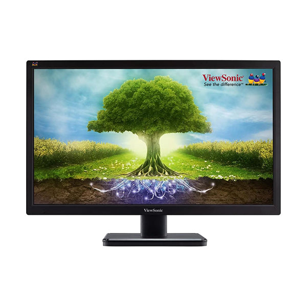 ViewSonic Video Black / Brand New / 1 Year ViewSonic VA2223-H, 22-inch Full HD Ergonomic Monitor with VGA, HDMI, Eye Care for Work and Study at Home