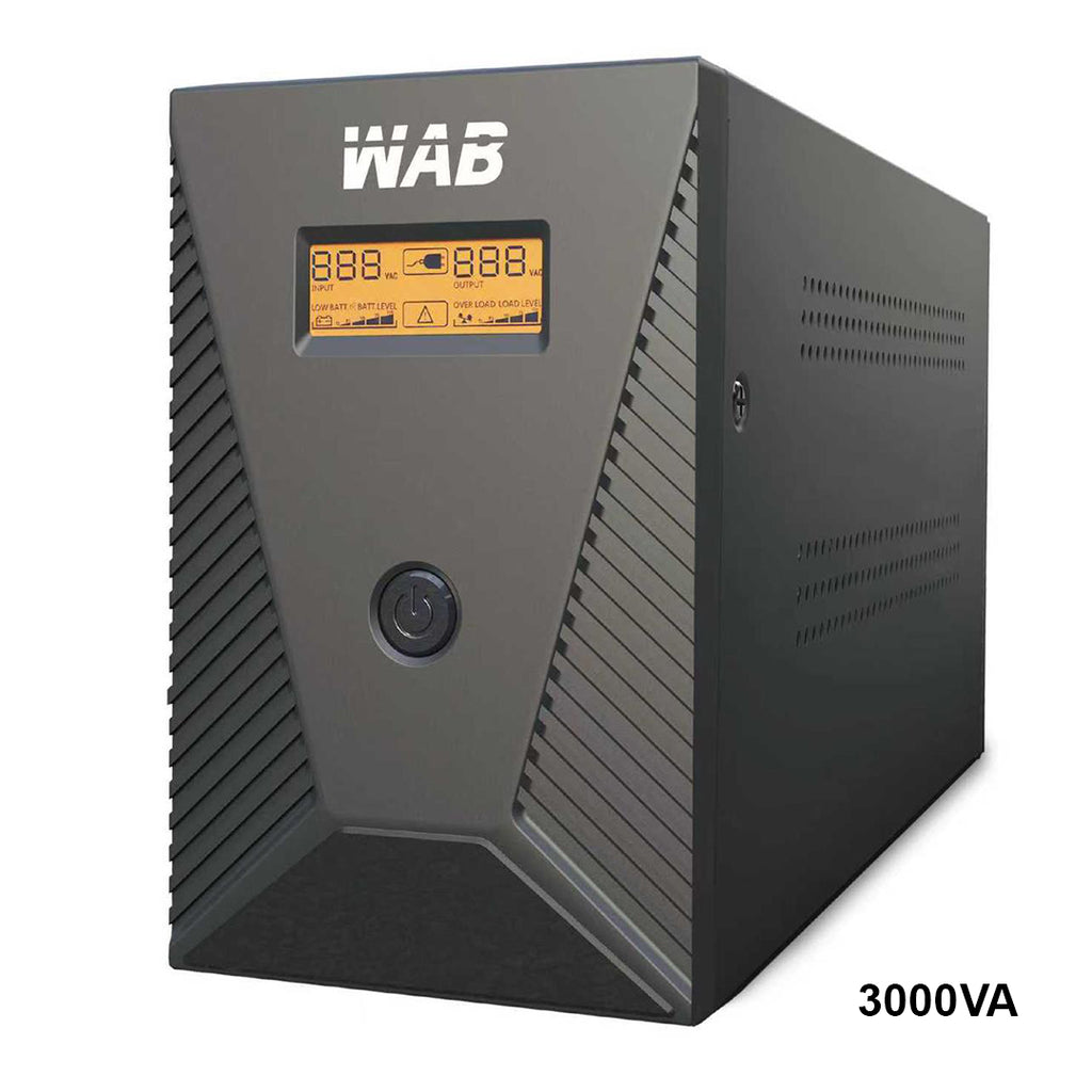 WB Supplies Electronics Accessories Black / Brand New WB UPS 3000VA