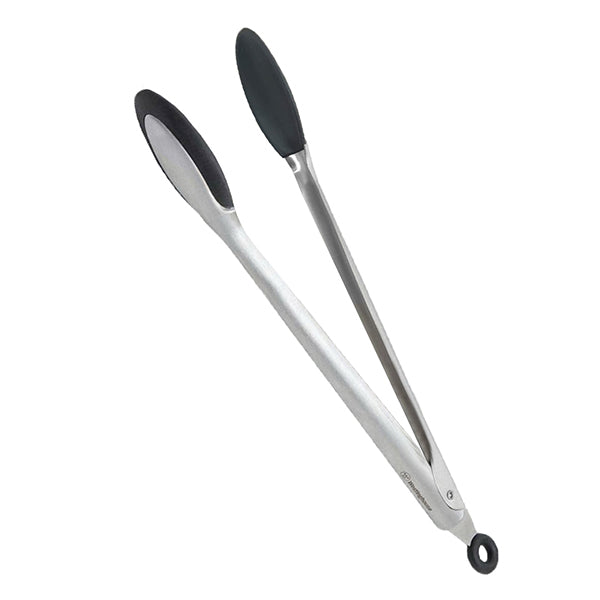 Westinghouse Kitchen & Dining Silver / Brand New Westinghouse Kitchen Tongs Stainless Steel with Silicone Heads 23cm - WCKT0081017