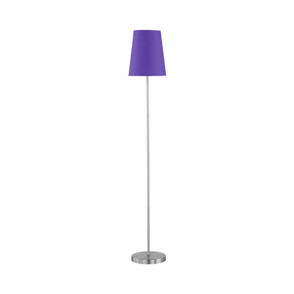 Wofi Lighting Purple / Brand New Wofi Action Floor Lamp, Series Fynn, Matte Nickel - T1017