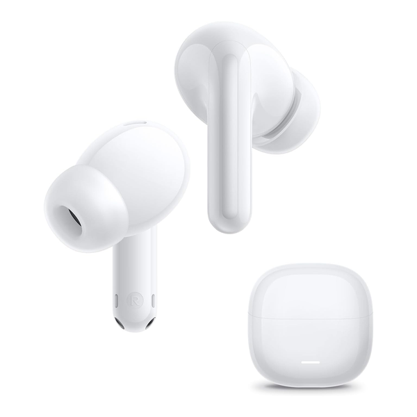 Xiaomi Audio White / Brand New / 1 Year Redmi Buds 8 Lite Wireless Earbuds, 42dB Hybrid Active Noise Cancellation, 8H/36H Battery, 12.4mm Dynamic Driver, Fast Charging, Dual-Mic Clear Calls, Google Fast Pair
