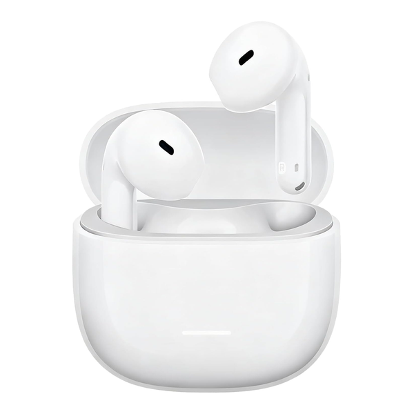 Xiaomi Audio White / Brand New / 1 Year Xiaomi Redmi Buds 8 Active, Wireless Earphones with Semi-in-Ear Design, 14.2mm Titanium Diaphragm Drivers, Bluetooth 5.4, 37H Long Battery Life, Dual Mic AI Noise Cancellation, Google Fast Pair