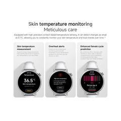 Xiaomi Jewelry Brand New / 1 Year Xiaomi Watch S4 41mm AMOLED display with a Slim, Elegant Design, Strap White