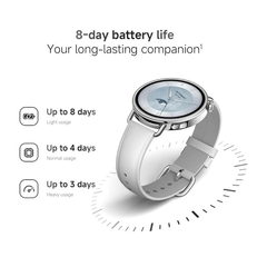 Xiaomi Jewelry Brand New / 1 Year Xiaomi Watch S4 41mm AMOLED display with a Slim, Elegant Design, Strap White