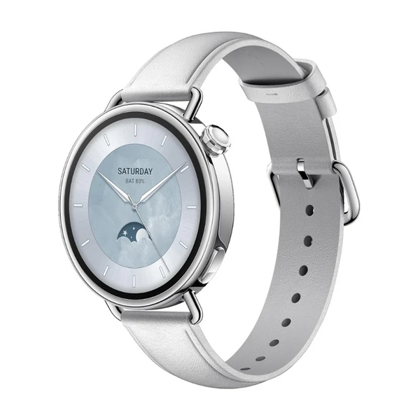 Xiaomi Jewelry Brand New / 1 Year Xiaomi Watch S4 41mm AMOLED display with a Slim, Elegant Design, Strap White
