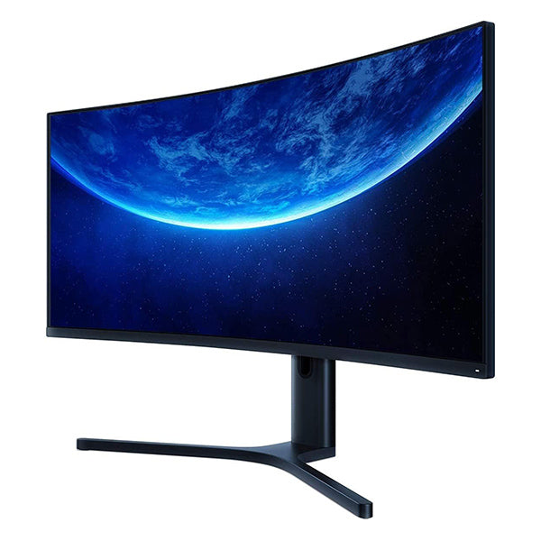Xiaomi Monitors Black / Brand New / 1 Year Xiaomi Mi Curved Gaming Monitor 34 Inch with AMD FreeSync Premium, WQHD 3.440 x 1.440, 21:9, 144Hz, 4ms, 300lm, 121% sRGB, 2 HDMI, 2 Display Port, Audio Out, TUV Certified Blue Light Reduction