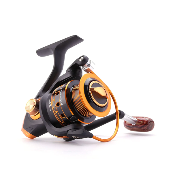 Yumoshi Outdoor Recreation Black Orange / Brand New Yumoshi AX Series Fishing/ Spinning Reel - AX 4000