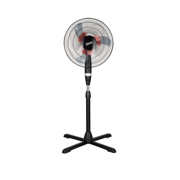 Zilan Household Appliances Black / Brand New / 1 Year Zilan Double Blade Stand Fan, 16-Inch, 3 Speeds - ZLN2331