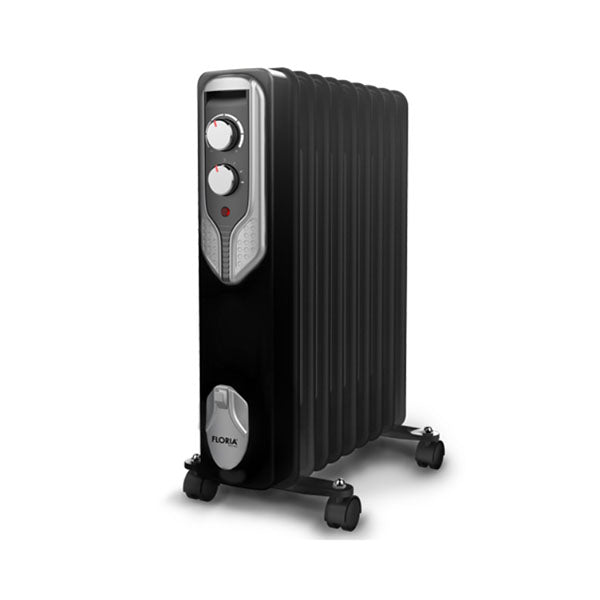 Zilan Household Appliances Black / Brand New / 1 Year Zilan, Electric Oil Filled Heater - ZLN3659