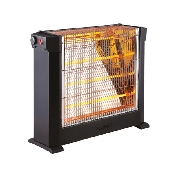 Zilan Household Appliances Black / Brand New / 1 Year Zilan, Electric Quartz Heater - ZLN6197