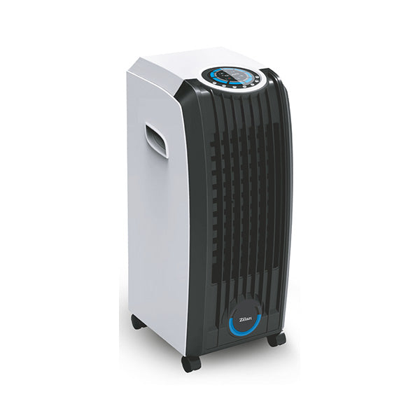 Zilan Household Appliances White / Brand New / 1 Year Zilan, Portable Air Cooler 3 Speeds, 4L Tank, Led Touch, Remote, 60W - ZLN1307