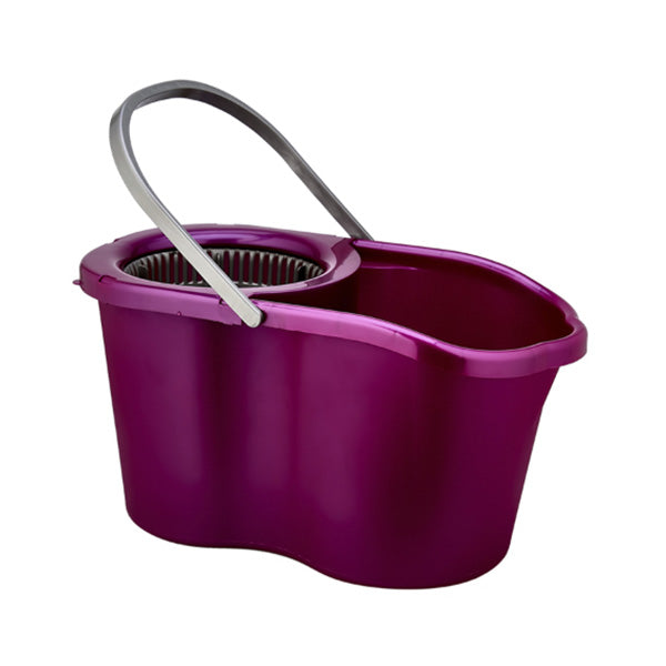 Zilan Household Supplies Purple / Brand New Zilan, Magic Mop Bucket Lisa, 360 Degree Rotating Mop, Bucket Capacity 12L - ZLN1389