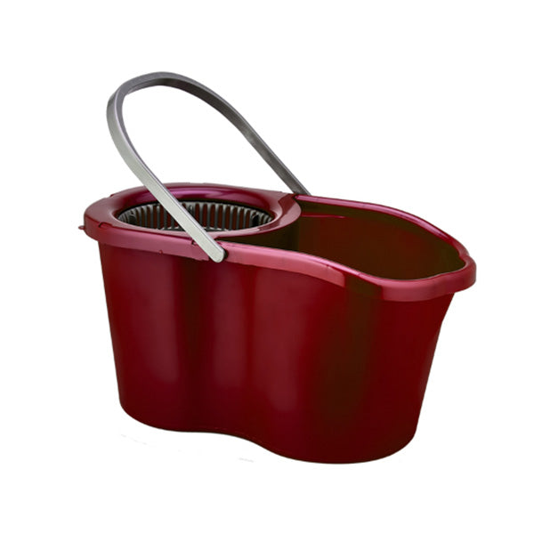 Zilan Household Supplies Red / Brand New Zilan, Magic Mop Bucket Lisa, 360 Degree Rotating Mop, Bucket Capacity 12L - ZLN1389