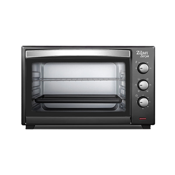 Zilan Kitchen & Dining Black / Brand New / 1 Year Zilan, Electric Oven Zerya 45L, Thermostat, Timer, Double Glass, 2000W - ZLN3727