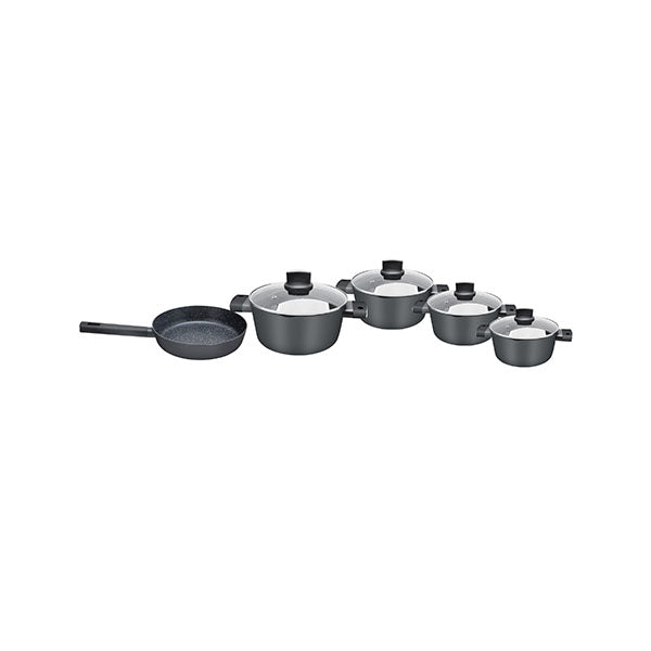 Zilan Kitchen & Dining Black / Brand New Zilan, Granite Set 9Pcs - ZLN0942