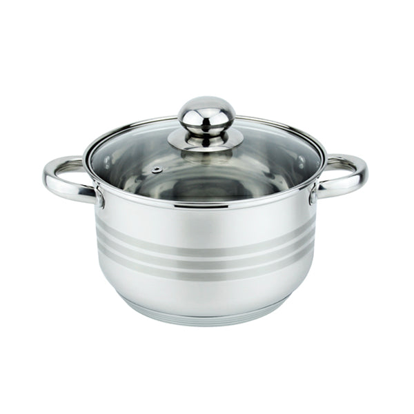 Zilan Kitchen & Dining Silver / Brand New Zilan Stainless Steel 22Cm Sauce Pan Induction - ZLN4052