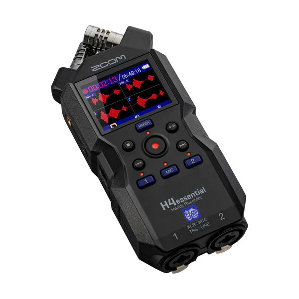 Zoom Audio Zoom H4essential 4-Track 32-Bit Float Portable Audio Recorder