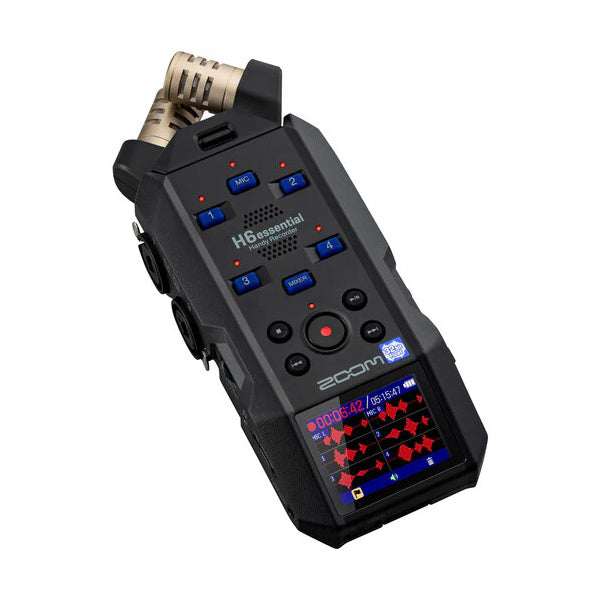 Zoom Audio Zoom H6essential 6-Track 32-Bit Float Portable Audio Recorder