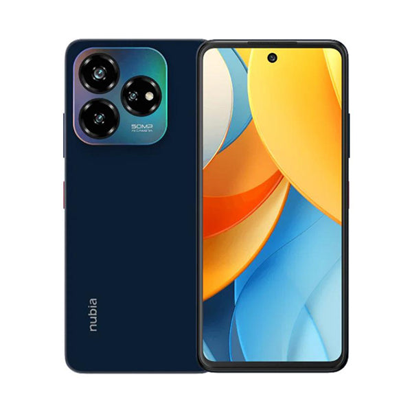 ZTE nubia Communications Dark Blue / Brand New / 1 Year nubia V60 Design 16GB/256GB (10GB Extended RAM)