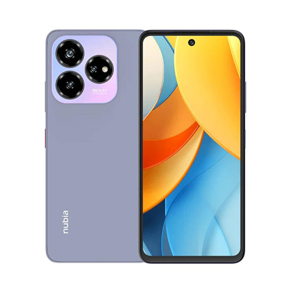 ZTE nubia Communications Violet / Brand New / 1 Year nubia V60 Design 16GB/256GB (10GB Extended RAM)