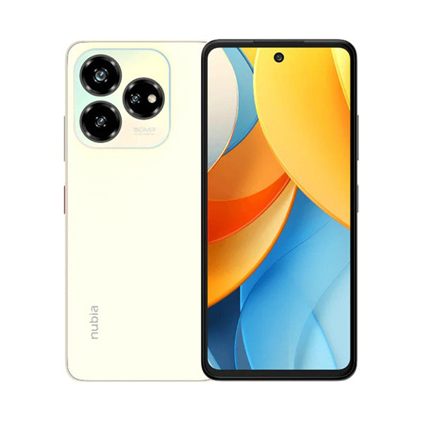 ZTE nubia Communications Gold / Brand New / 1 Year nubia V60 Design 16GB/256GB (10GB Extended RAM)