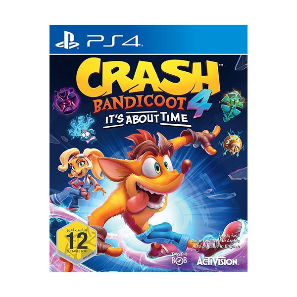 Activision PS4 DVD Game Brand New Crash Bandicoot 4: It's About Time - PS4