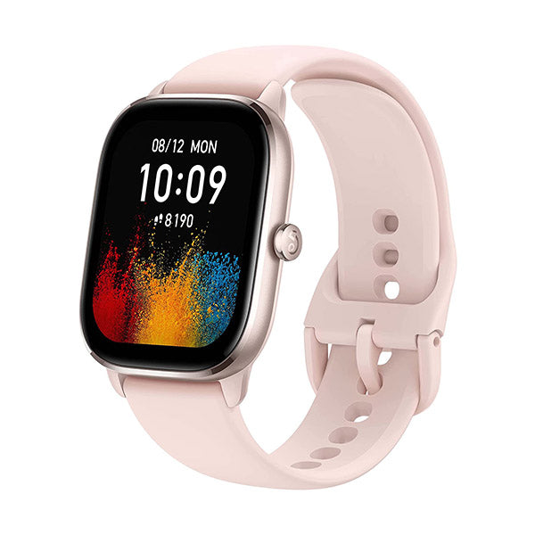 Amazfit Jewelry Flamingo Pink / Brand New / 1 Year Amazfit GTS 4 Mini Smart Watch for Women Men, Alexa Built-in, GPS, Fitness Tracker with 120+ Sport Modes, 15-Day Battery Life + Official Warranty