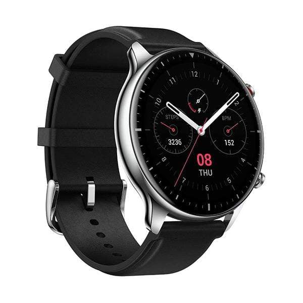 Xiaomi Smartwatch, Smart Band & Activity Trackers Classic Edition / Brand New / 1 Year Amazfit GTR 2 Smartwatch with 3GB Music Storage, GPS, Heart Rate, Sleep, Stress, SpO2 Monitor, 14-Day Battery Life, Bluetooth Phone Calls, 90 Sports Modes, Water-Resistant (Classic)