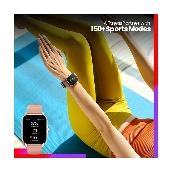 Amazfit GTS 3 Smart Watch: Android & iOS - GPS Built-in - Fitness Sports  Watch with 150 Sports Modes - 1.75” AMOLED Display - 12-Day Battery Life -  Blood Oxygen Heart Rate Tracking, Ivory White 