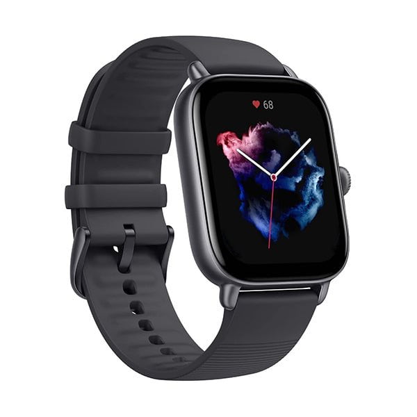 Amazfit Smartwatch, Smart Band & Activity Trackers Graphite Black / Brand New / 1 Year Amazfit GTS 3 Smart Watch for Android iPhone, Alexa Built-in, GPS Fitness Sports Watch with 150 Sports Modes, 1.75” AMOLED Display, 12-Day Battery Life, Blood Oxygen Heart Rate Tracking