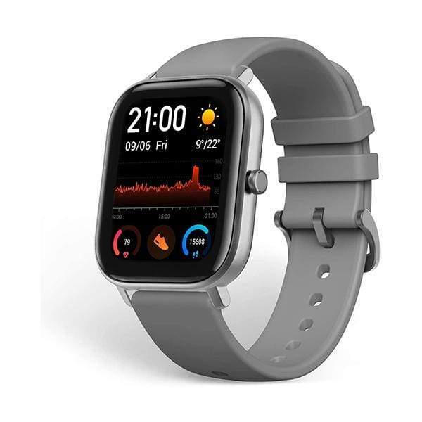 Xiaomi Smartwatch, Smart Band & Activity Trackers Grey Amazfit GTS by Huami with 20-Day Battery Life, 24/7 Heart Rate and Acticity Tracking 1.3 Inch Amoled Touchscreen Ip68