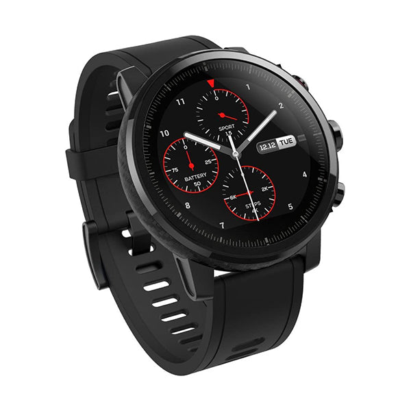 Amazfit Smartwatch, Smart Band & Activity Trackers Black / Brand New / 1 Year Amazfit Stratos Waterproof GPS Sports Smart Watch