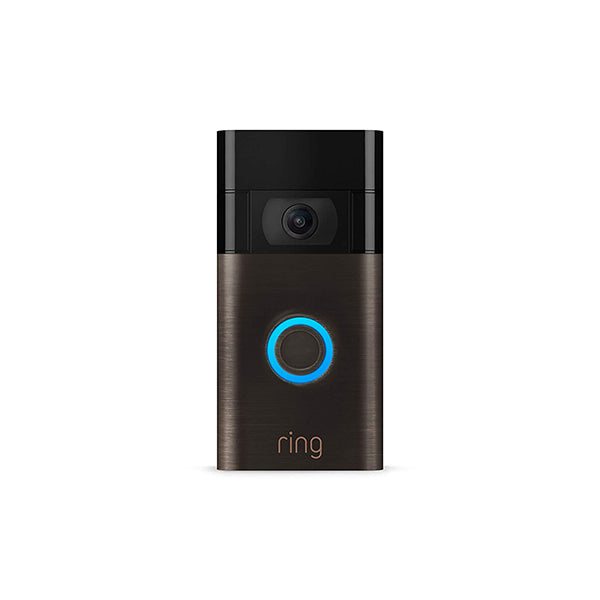 Amazon Security & Surveillance Systems Venetian Bronze / Brand New / 1 Year Ring Video Doorbell – 2020 release – 1080p HD video, improved motion detection, easy installation