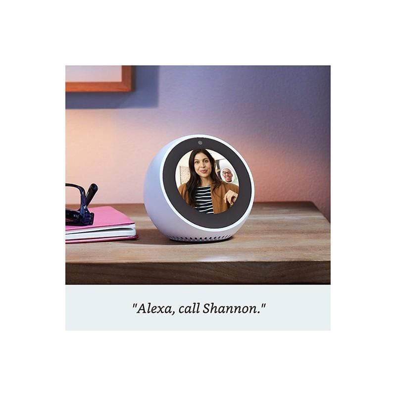 Amazon Echo Spot - Smart Alarm Clock with Alexa