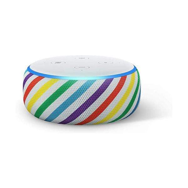 Amazon Smart Speakers Kids Rainbow Echo Dot (3rd Gen) - Smart Speaker with Alexa
