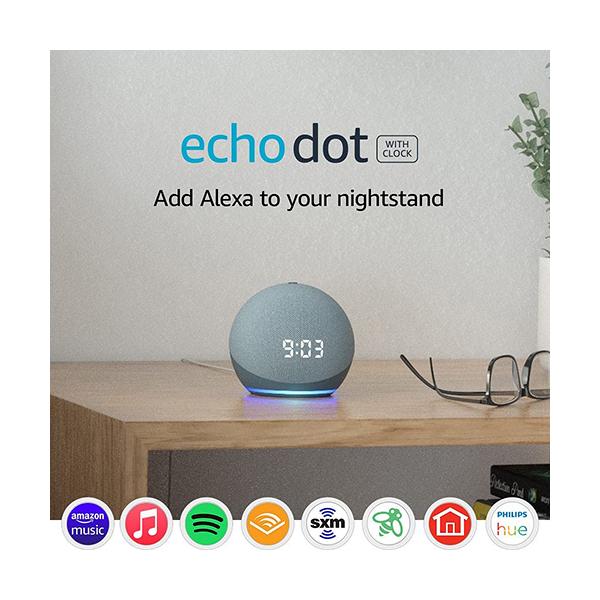 Amazon Smart Speakers Twilight Blue / Brand New / 1 Year Echo Dot (4th Gen) | Smart Speaker with Clock and Alexa