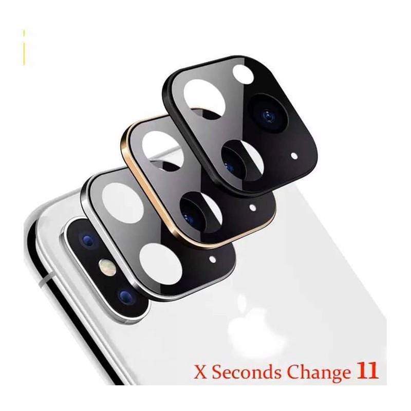 iPhone X to iPhone 11 Pro Converter -  Screen Protector - Camera Sticker