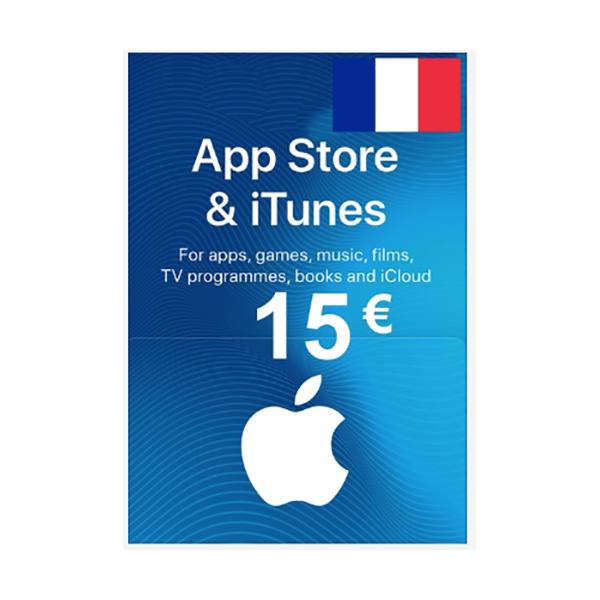 Apple Apple iTunes Gift Cards Apple Gift Card 15 Euro - FRANCE