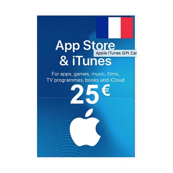 Apple Apple iTunes Gift Cards Apple Gift Card 25 Euro - FRANCE