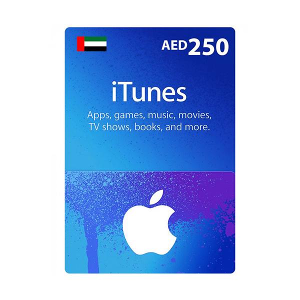 Apple Apple iTunes Gift Cards Apple Gift Card AED 250 - UAE