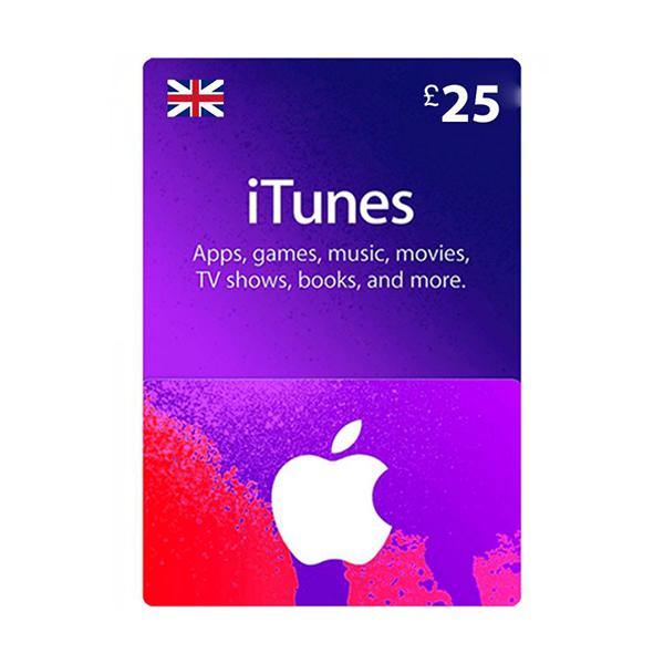 Apple Apple iTunes Gift Cards Apple Gift Card GBP 25 - UK