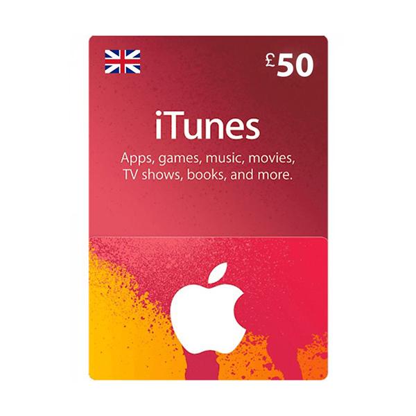 Apple Apple iTunes Gift Cards Apple Gift Card GBP 50 - UK
