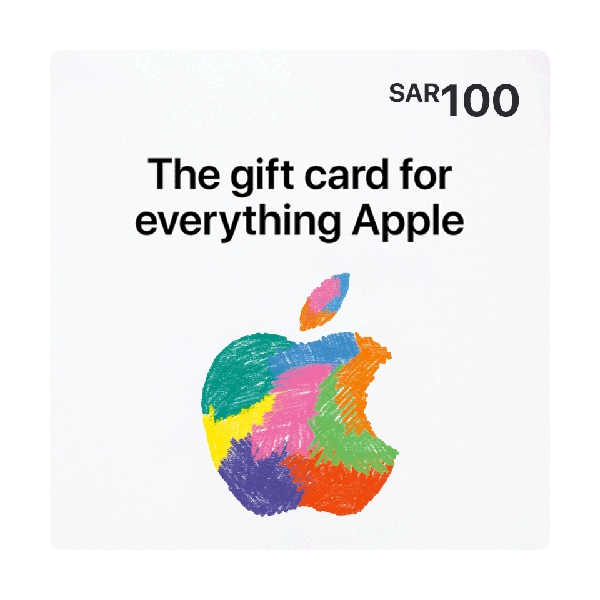Apple Apple iTunes Gift Cards Apple Gift Card SAR 100 - KSA