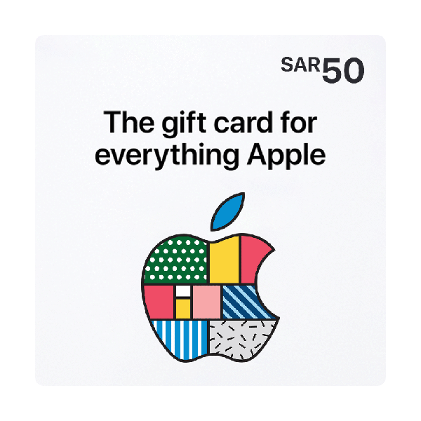 Apple Apple iTunes Gift Cards Apple Gift Card SAR 50 - KSA