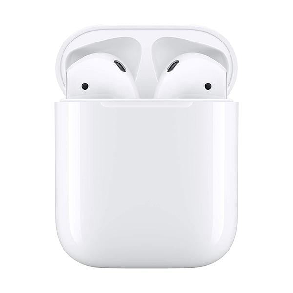Apple Headsets White / Brand New / 1 Year Apple AirPods 2 with Charging Case