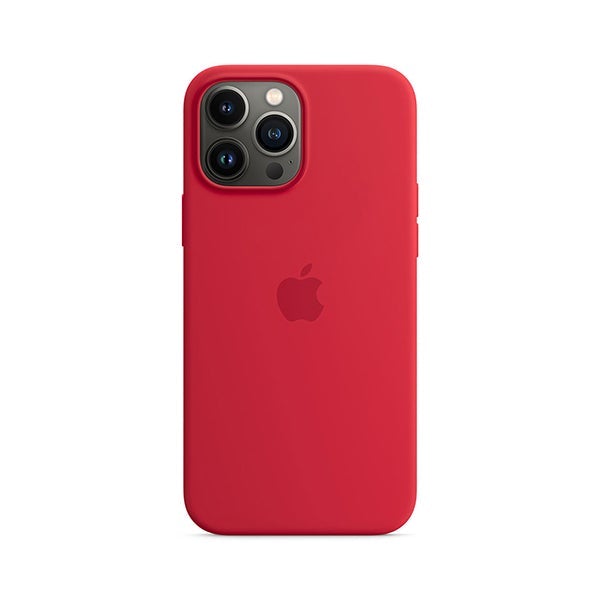 Apple Mobile Covers Red / Brand New iPhone 13 Pro Max Silicone Case Protective Back Cover, Available in Different Colors