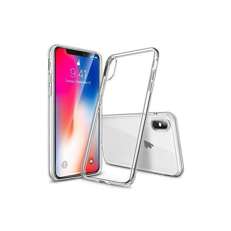 Simple High End Silicone Cover, for iPhone X, Clear