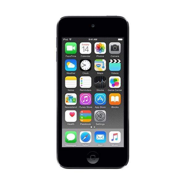 Mobileleb Space Gray / Brand New / 1 Year Apple iPod Touch 16B, 6th Generation, MKH02LL/A