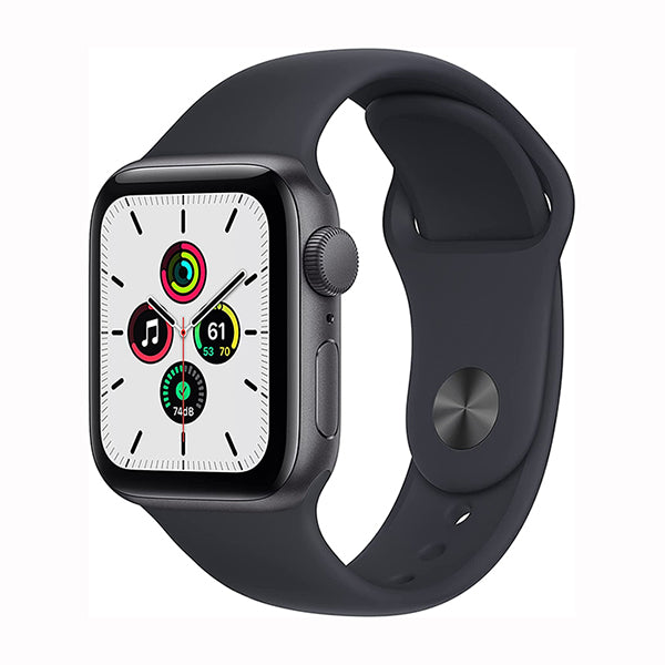 Apple Smartwatch, Smart Band & Activity Trackers Space Grey / Brand New / 1 Year Apple Watch SE (Gen 1) [GPS 40mm] Smart Watch Aluminium Case with Midnight Sport Band. Fitness & Activity Tracker, Heart Rate Monitor, Retina Display, Water Resistant