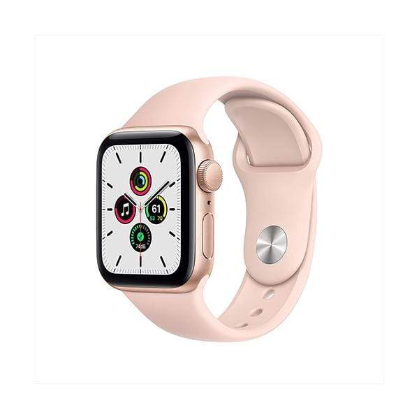 Apple Smartwatch, Smart Band & Activity Trackers Gold Aluminum Case with Pink Sand Sport Band / Brand New / 1 Year New Apple Watch SE (GPS, 40mm)